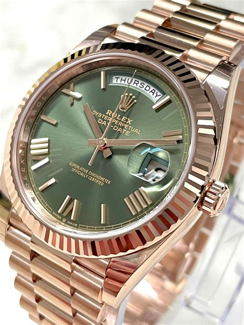 rose gold rolex day date 40|Rolex Day-Date 40 228235.